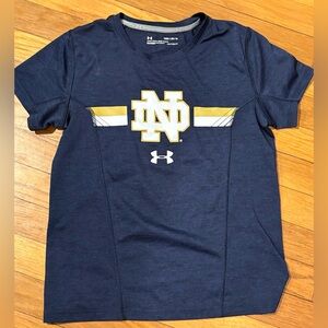 Under Armour Kids Notre Dane performance tee
